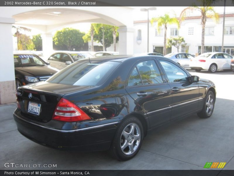 Black / Charcoal 2002 Mercedes-Benz C 320 Sedan