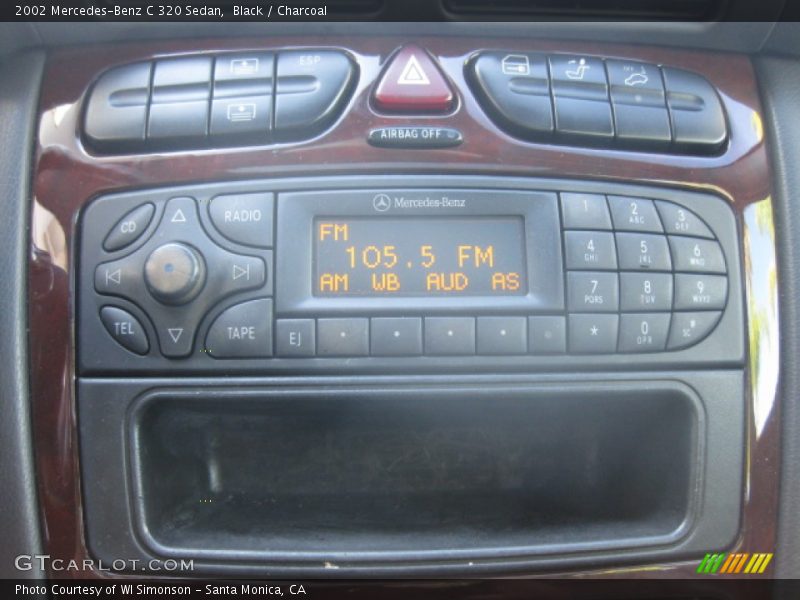 Black / Charcoal 2002 Mercedes-Benz C 320 Sedan