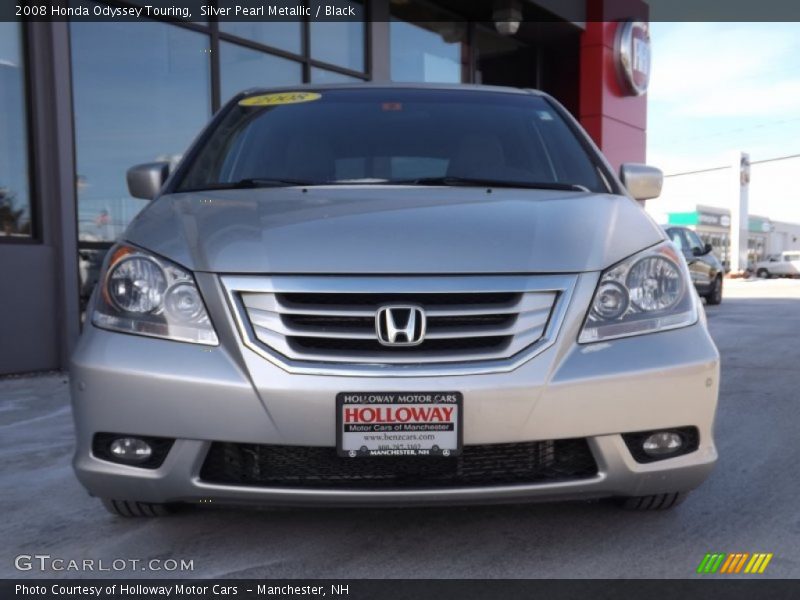 Silver Pearl Metallic / Black 2008 Honda Odyssey Touring
