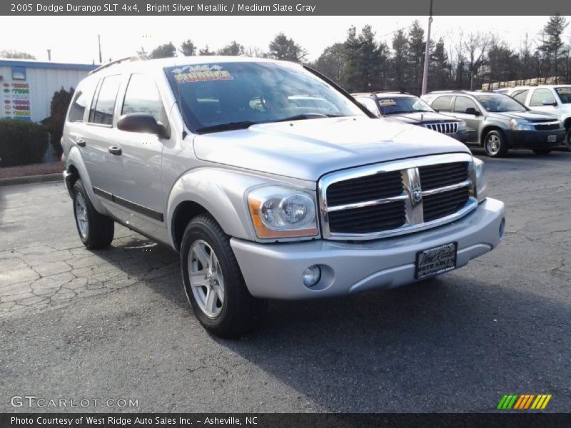 Bright Silver Metallic / Medium Slate Gray 2005 Dodge Durango SLT 4x4