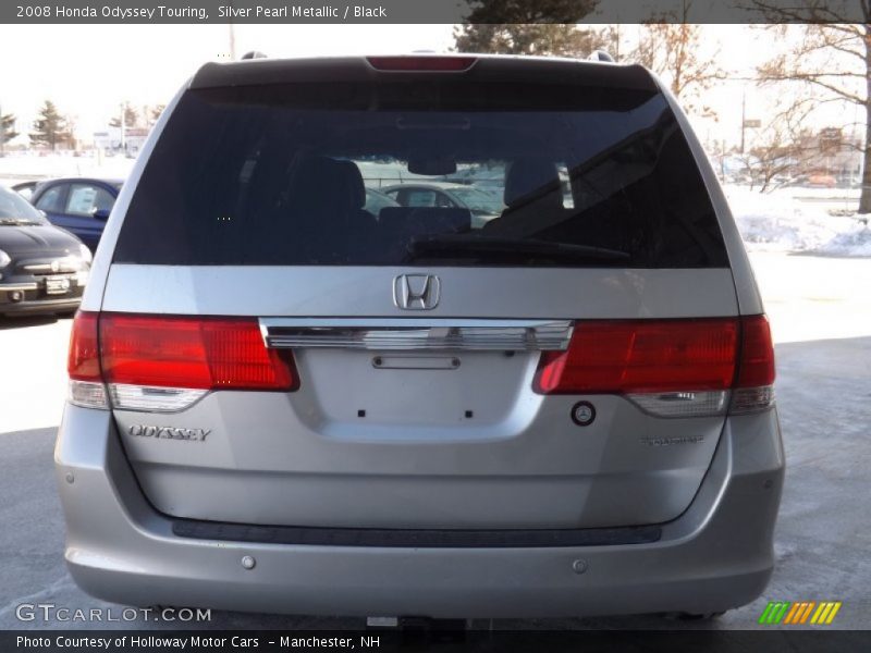 Silver Pearl Metallic / Black 2008 Honda Odyssey Touring