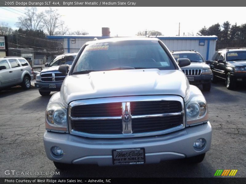 Bright Silver Metallic / Medium Slate Gray 2005 Dodge Durango SLT 4x4