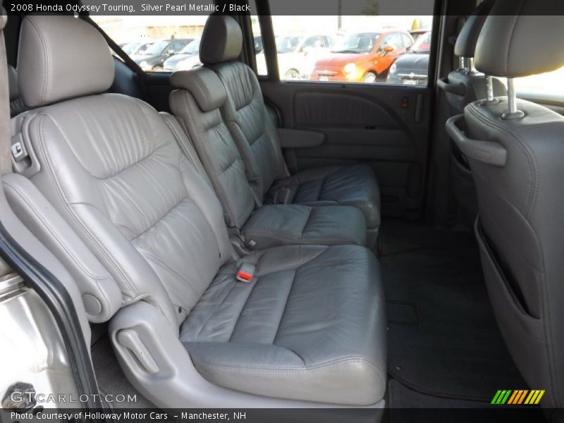 Silver Pearl Metallic / Black 2008 Honda Odyssey Touring