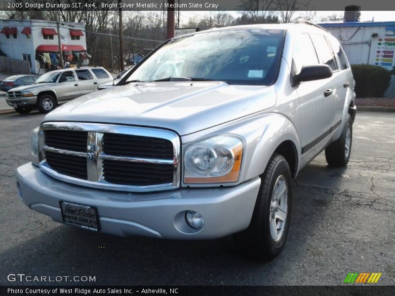 Bright Silver Metallic / Medium Slate Gray 2005 Dodge Durango SLT 4x4