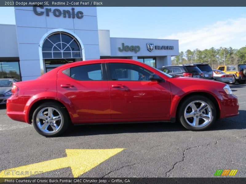 Redline 2-Coat Pearl / Black 2013 Dodge Avenger SE
