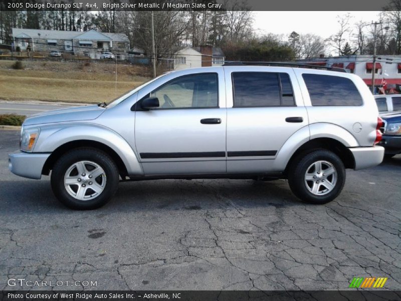 Bright Silver Metallic / Medium Slate Gray 2005 Dodge Durango SLT 4x4