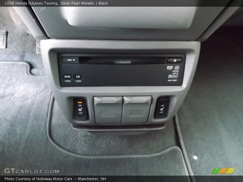 Silver Pearl Metallic / Black 2008 Honda Odyssey Touring