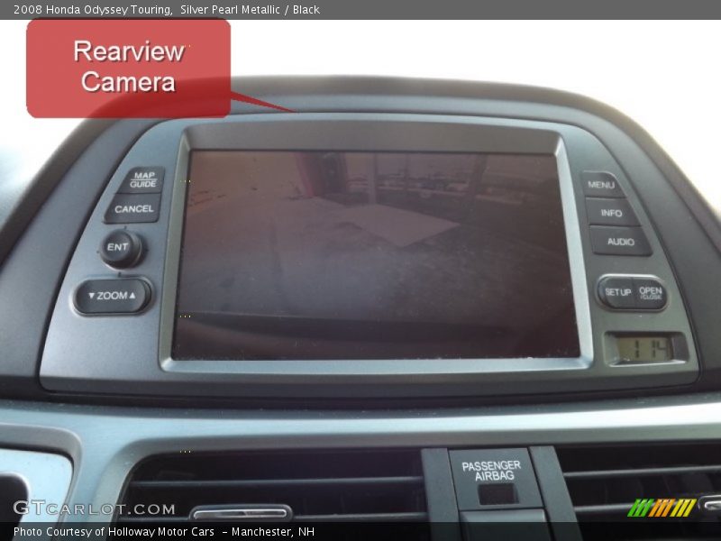 Silver Pearl Metallic / Black 2008 Honda Odyssey Touring