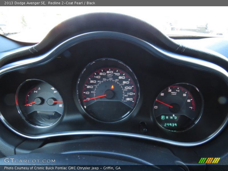 Redline 2-Coat Pearl / Black 2013 Dodge Avenger SE