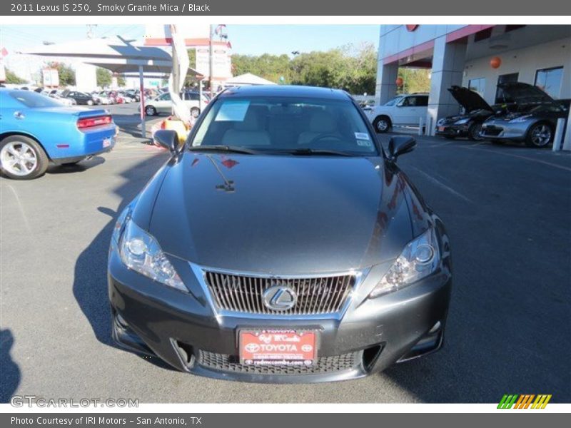 Smoky Granite Mica / Black 2011 Lexus IS 250
