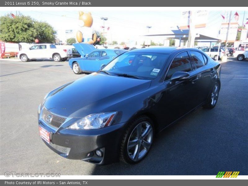Smoky Granite Mica / Black 2011 Lexus IS 250
