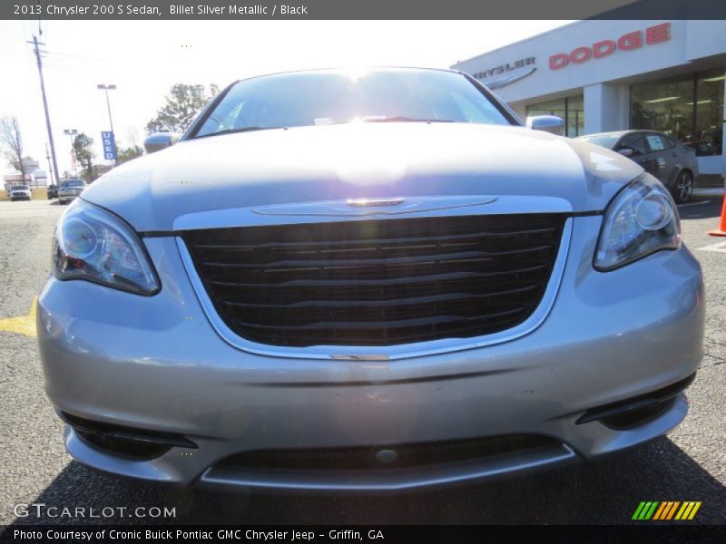Billet Silver Metallic / Black 2013 Chrysler 200 S Sedan