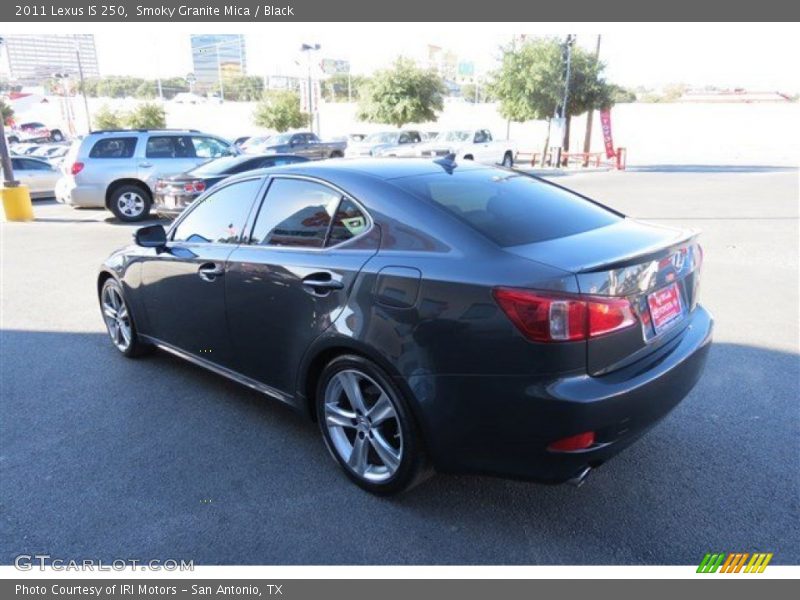 Smoky Granite Mica / Black 2011 Lexus IS 250