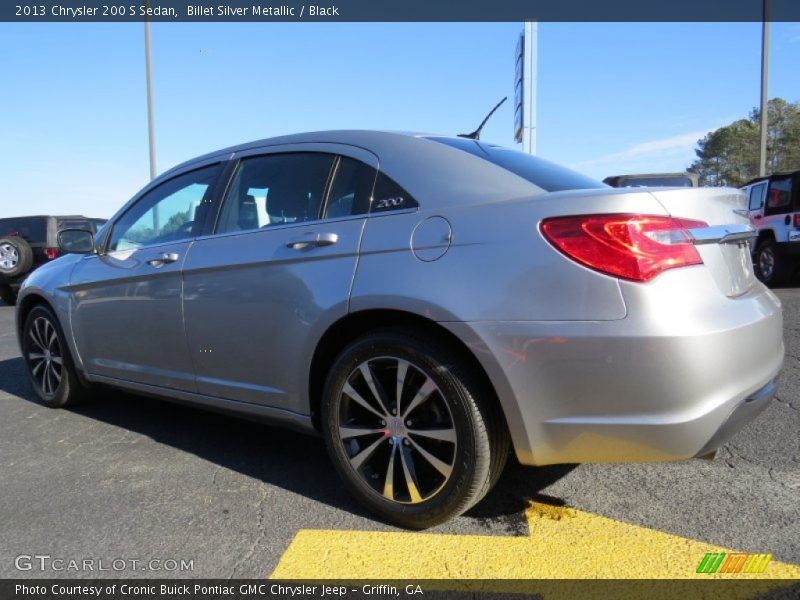 Billet Silver Metallic / Black 2013 Chrysler 200 S Sedan
