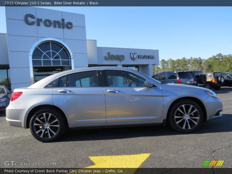 Billet Silver Metallic / Black 2013 Chrysler 200 S Sedan