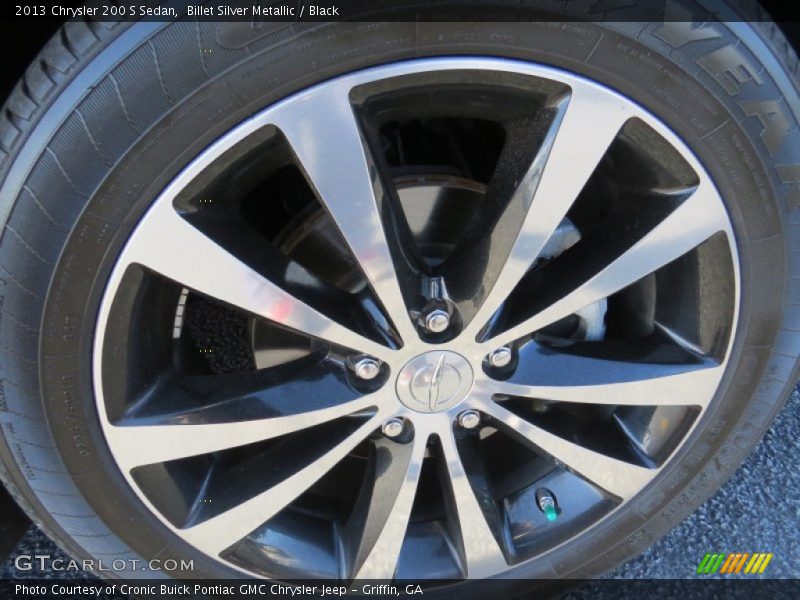 Billet Silver Metallic / Black 2013 Chrysler 200 S Sedan