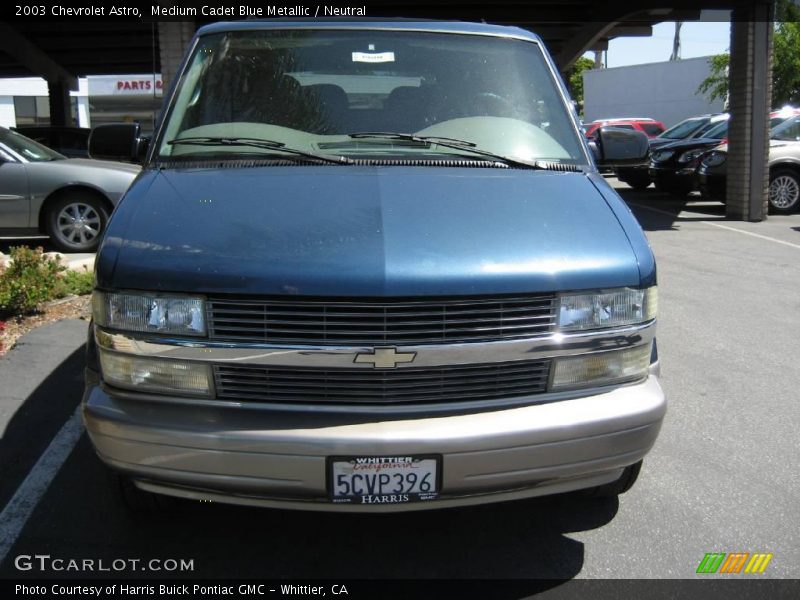 Medium Cadet Blue Metallic / Neutral 2003 Chevrolet Astro