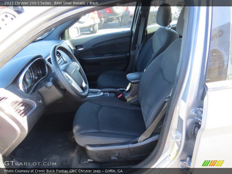 Billet Silver Metallic / Black 2013 Chrysler 200 S Sedan