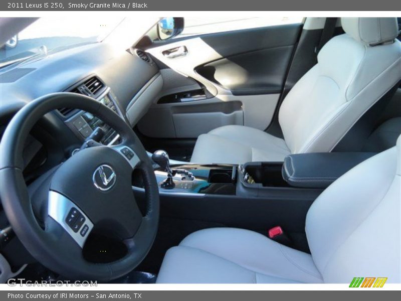 Smoky Granite Mica / Black 2011 Lexus IS 250