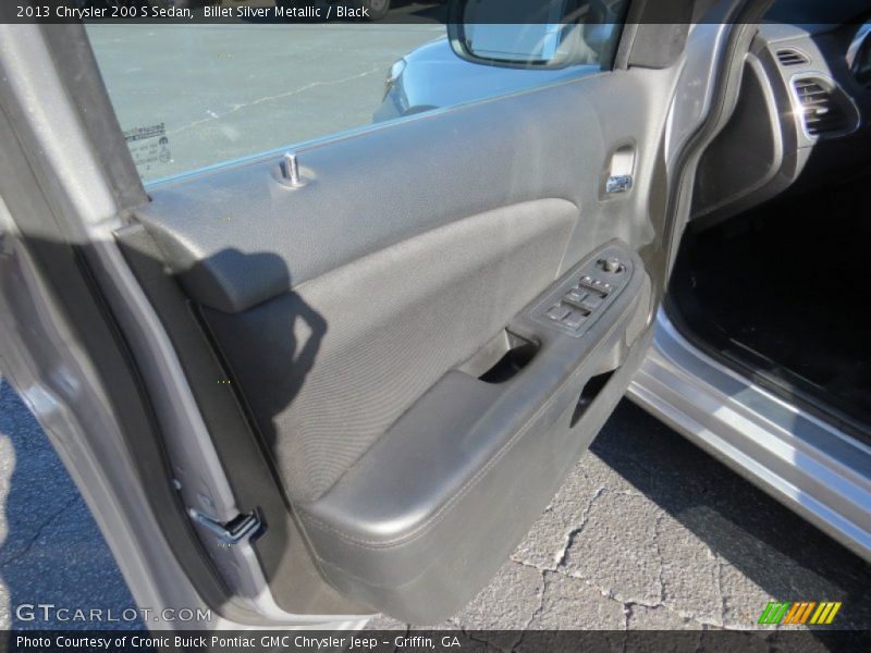 Billet Silver Metallic / Black 2013 Chrysler 200 S Sedan