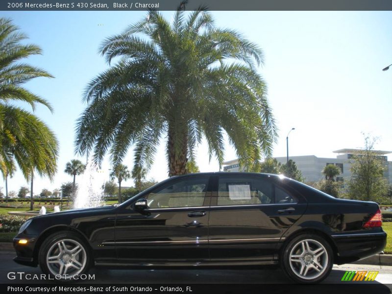 Black / Charcoal 2006 Mercedes-Benz S 430 Sedan