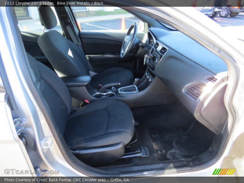 Billet Silver Metallic / Black 2013 Chrysler 200 S Sedan