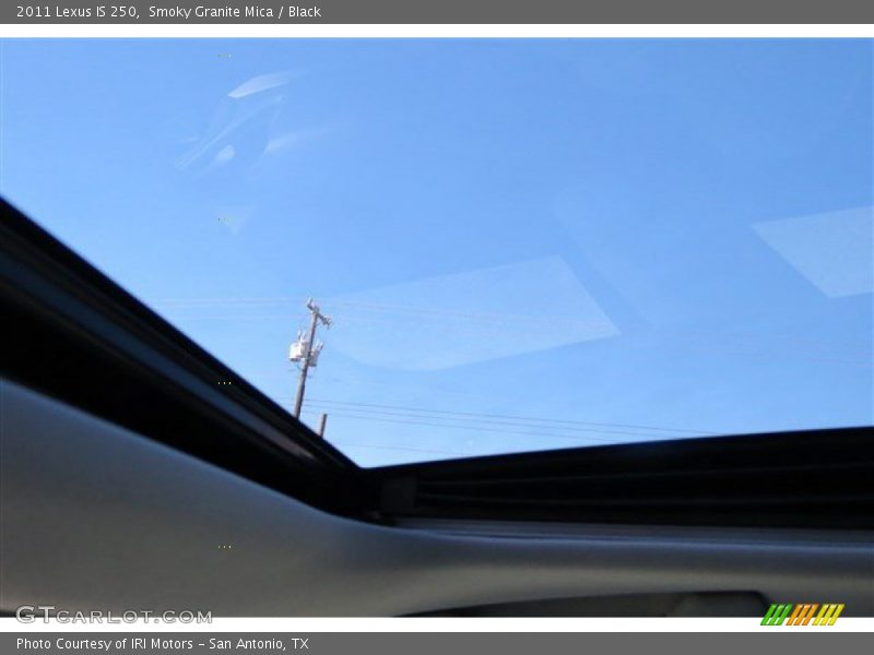 Smoky Granite Mica / Black 2011 Lexus IS 250