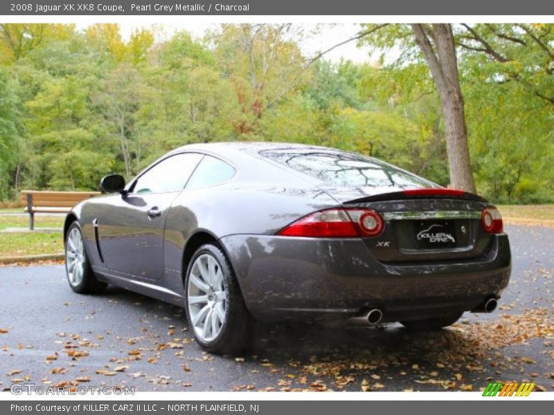 Pearl Grey Metallic / Charcoal 2008 Jaguar XK XK8 Coupe