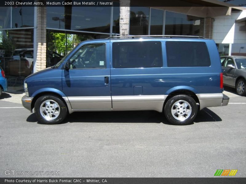 Medium Cadet Blue Metallic / Neutral 2003 Chevrolet Astro