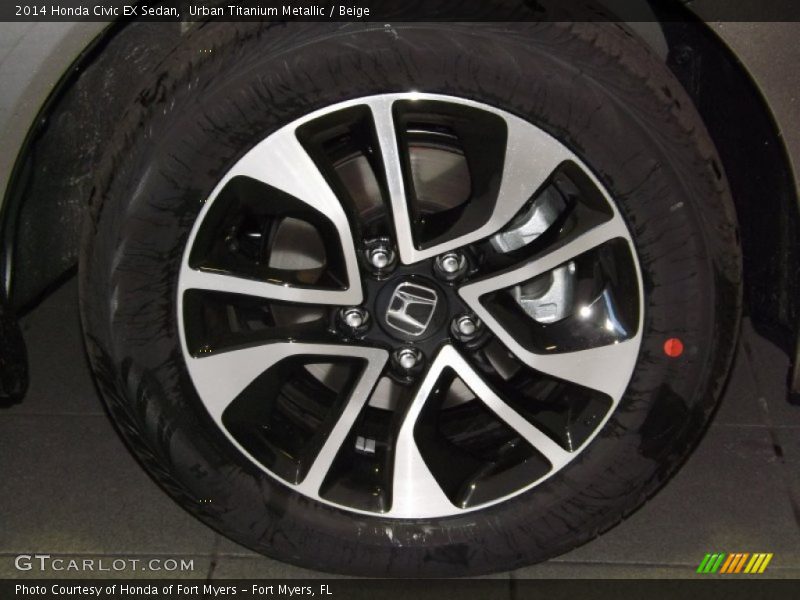  2014 Civic EX Sedan Wheel