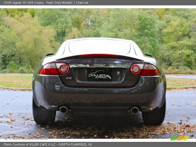 Pearl Grey Metallic / Charcoal 2008 Jaguar XK XK8 Coupe