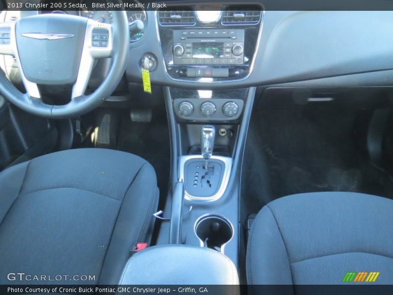 Billet Silver Metallic / Black 2013 Chrysler 200 S Sedan