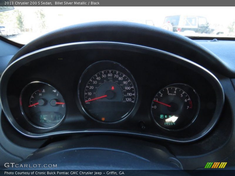 Billet Silver Metallic / Black 2013 Chrysler 200 S Sedan