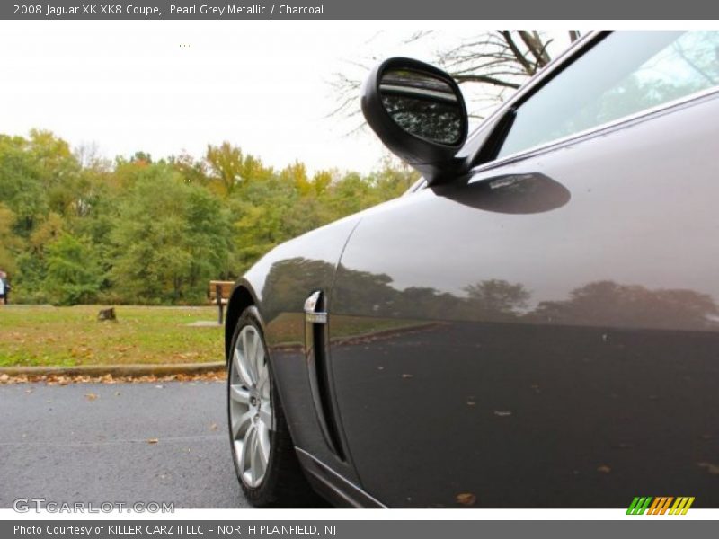 Pearl Grey Metallic / Charcoal 2008 Jaguar XK XK8 Coupe