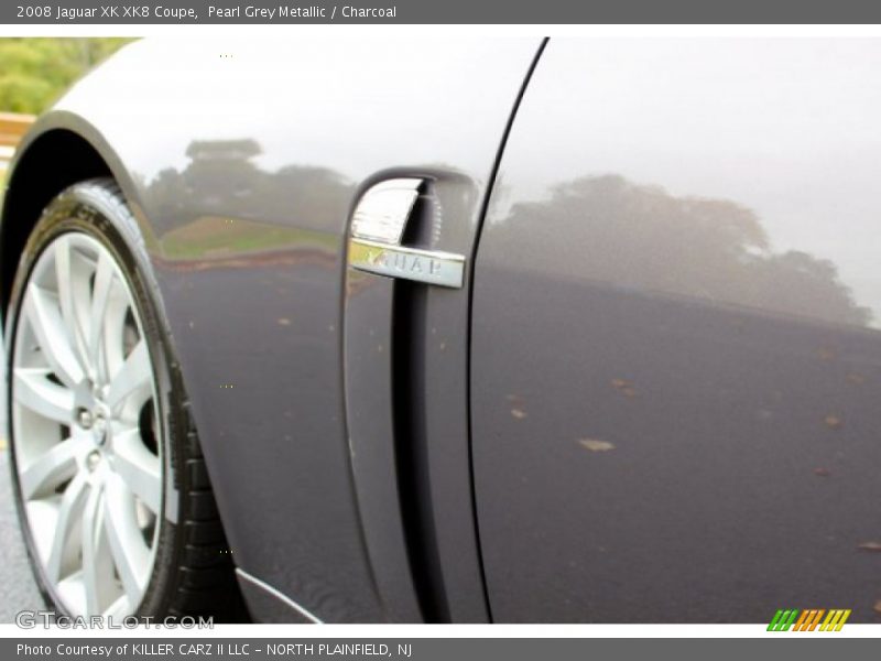 Pearl Grey Metallic / Charcoal 2008 Jaguar XK XK8 Coupe
