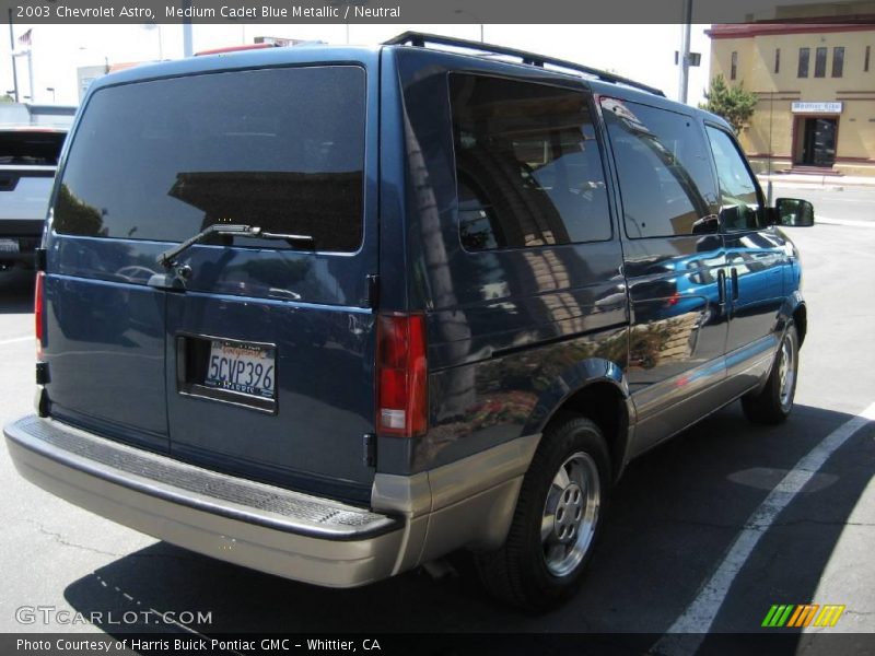 Medium Cadet Blue Metallic / Neutral 2003 Chevrolet Astro