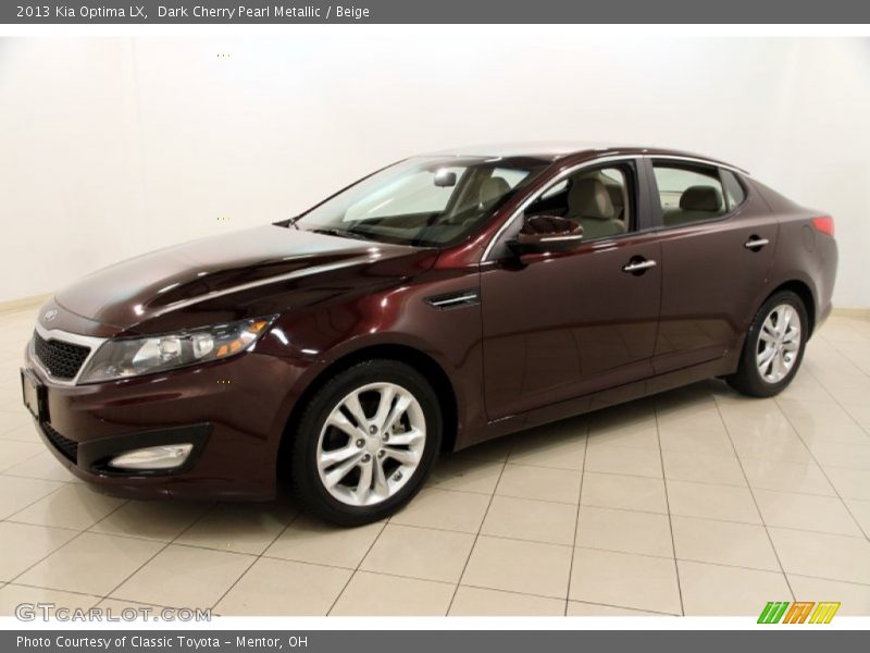Dark Cherry Pearl Metallic / Beige 2013 Kia Optima LX