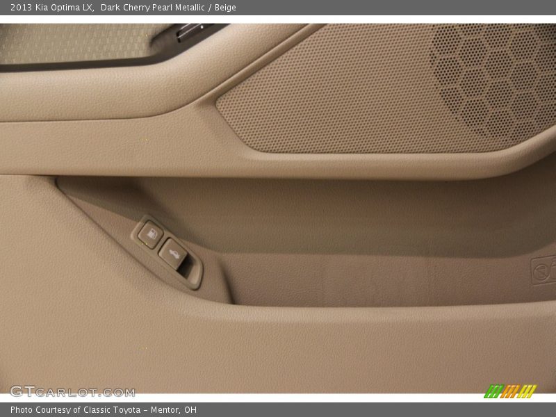 Dark Cherry Pearl Metallic / Beige 2013 Kia Optima LX