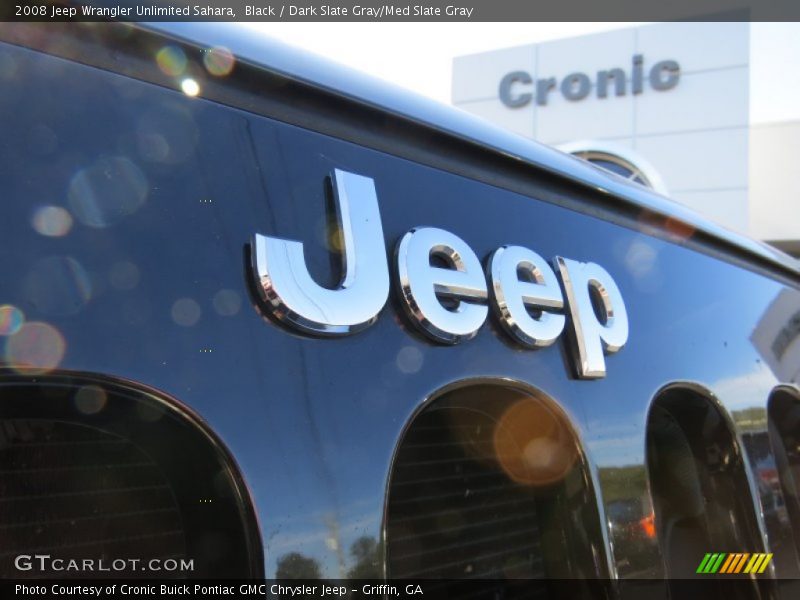 Black / Dark Slate Gray/Med Slate Gray 2008 Jeep Wrangler Unlimited Sahara