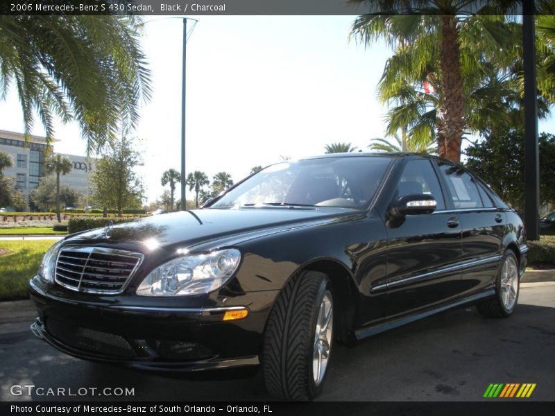 Black / Charcoal 2006 Mercedes-Benz S 430 Sedan