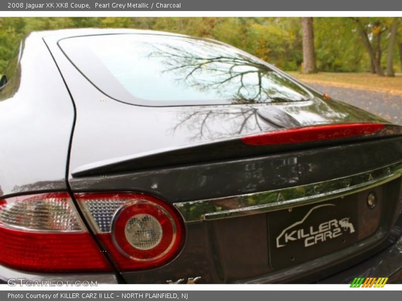 Pearl Grey Metallic / Charcoal 2008 Jaguar XK XK8 Coupe
