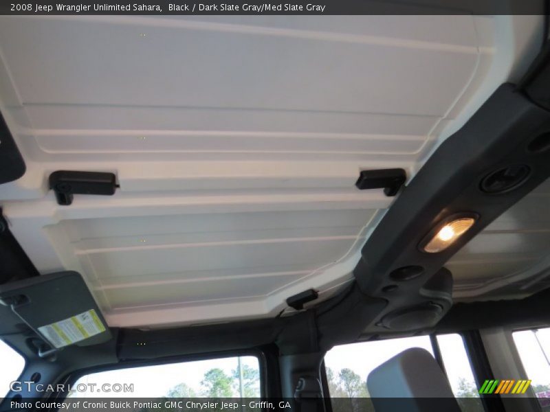 Black / Dark Slate Gray/Med Slate Gray 2008 Jeep Wrangler Unlimited Sahara