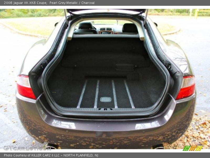 Pearl Grey Metallic / Charcoal 2008 Jaguar XK XK8 Coupe