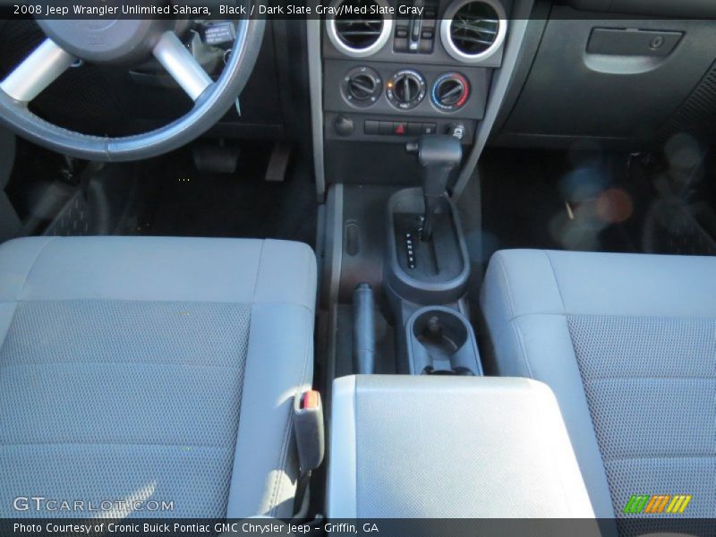 Black / Dark Slate Gray/Med Slate Gray 2008 Jeep Wrangler Unlimited Sahara