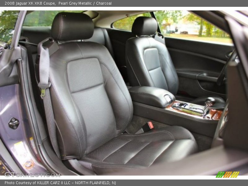 Pearl Grey Metallic / Charcoal 2008 Jaguar XK XK8 Coupe
