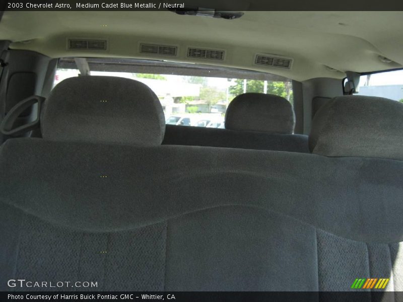 Medium Cadet Blue Metallic / Neutral 2003 Chevrolet Astro