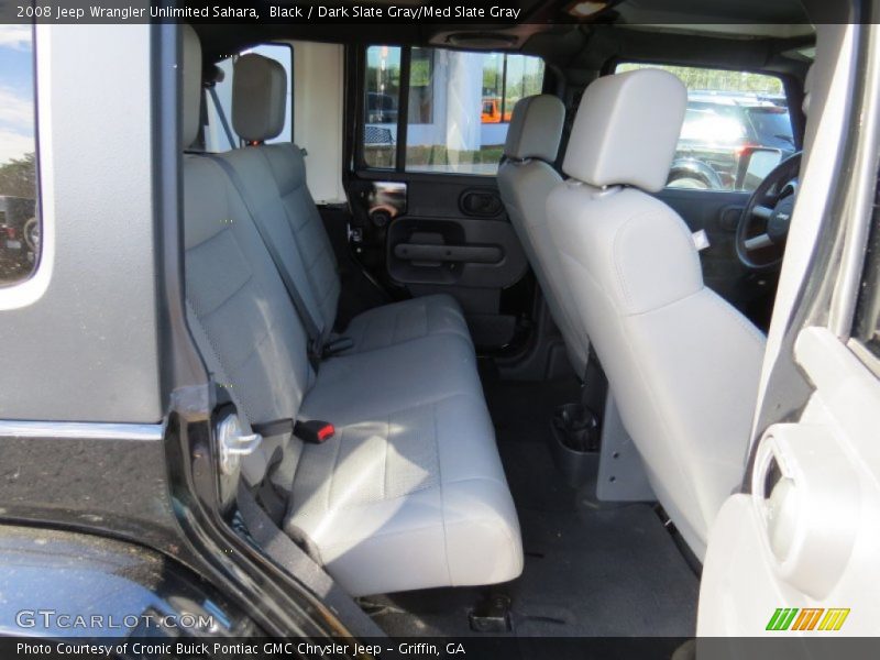 Black / Dark Slate Gray/Med Slate Gray 2008 Jeep Wrangler Unlimited Sahara