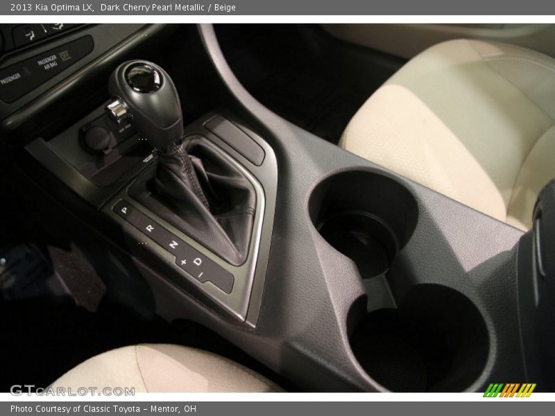 Dark Cherry Pearl Metallic / Beige 2013 Kia Optima LX
