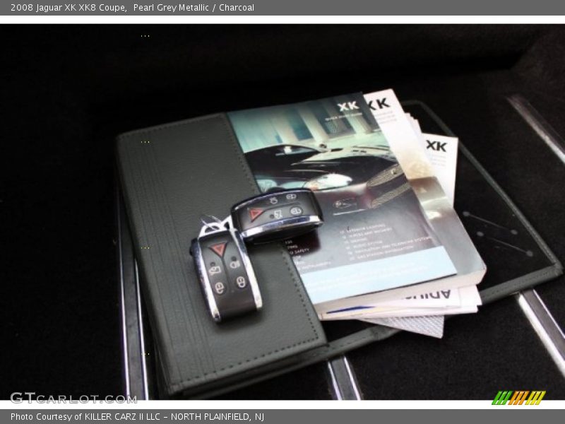 Pearl Grey Metallic / Charcoal 2008 Jaguar XK XK8 Coupe