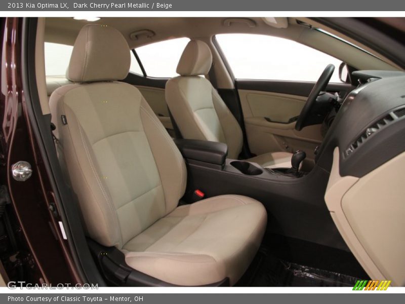 Dark Cherry Pearl Metallic / Beige 2013 Kia Optima LX